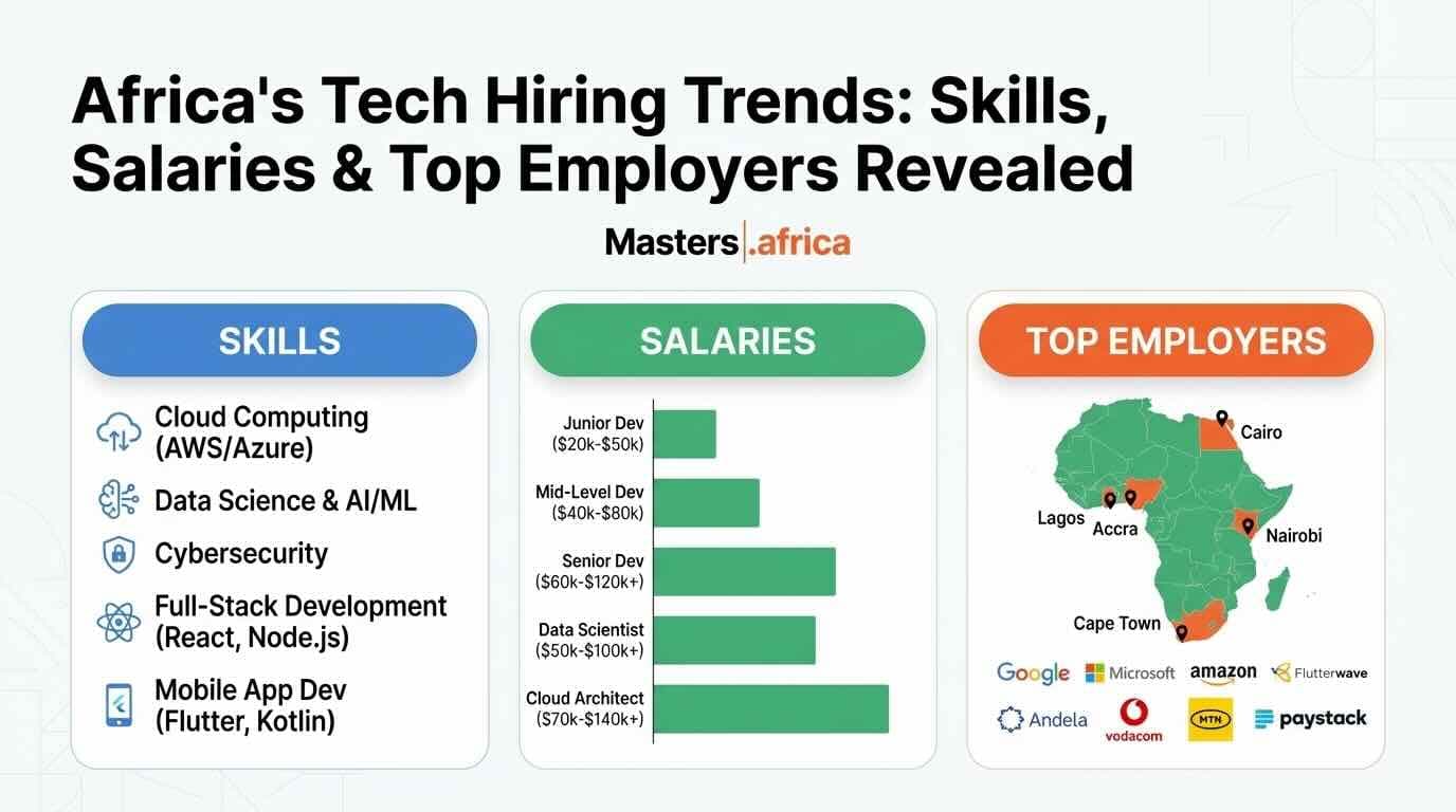 Africas Tech Hiring Trends: Skills, Salaries & Top Employers Revealed