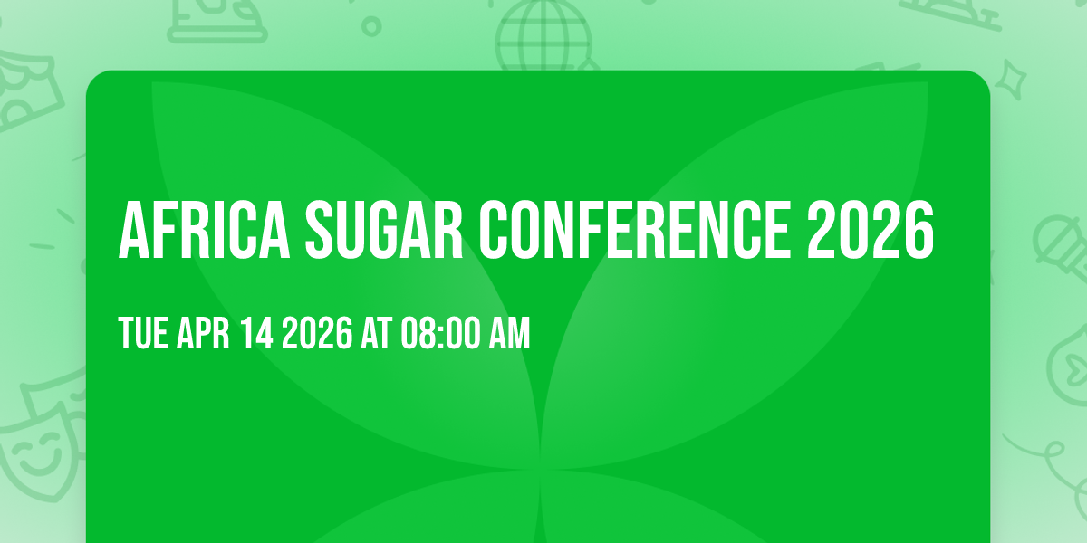 Africa Sugar Conference 2026