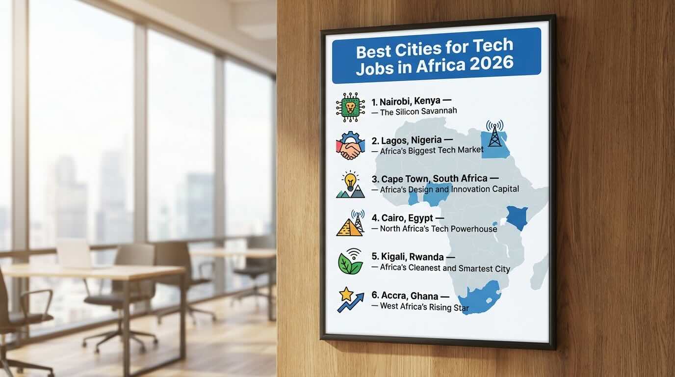 Best Cities for Tech Jobs in Africa 2026