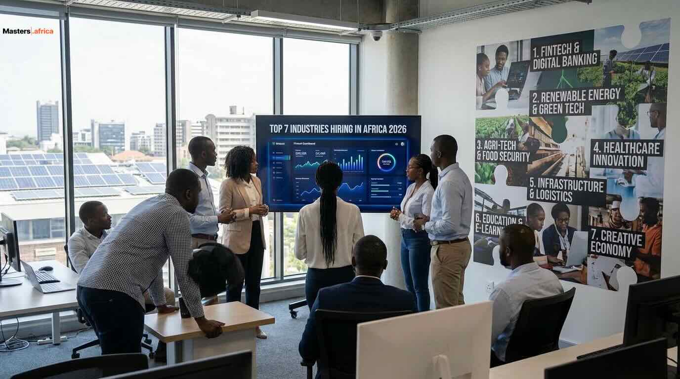 Top 7 Industries Hiring in Africa in 2026: Where the Jobs Are